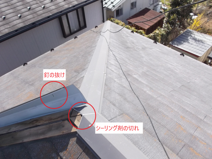 屋根の写真