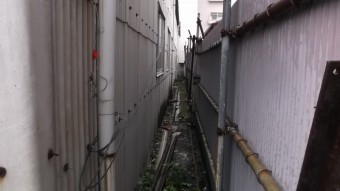 狭い壁の写真