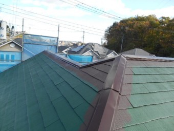 屋根前景