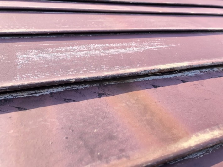錆びた板金屋根
