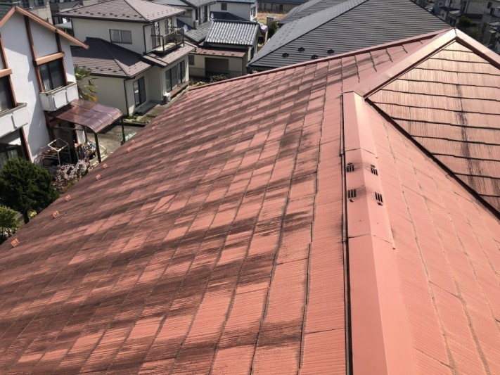 傷んだスレート屋根