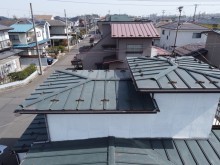 ドローン撮影屋根の写真