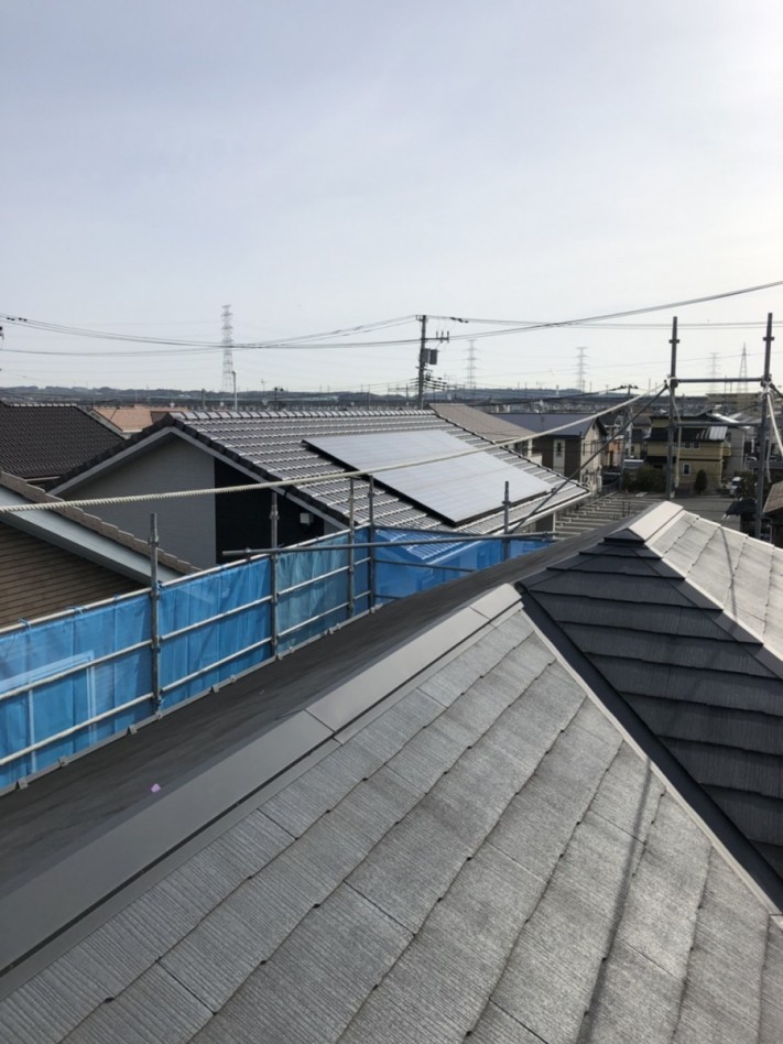 コロニアル屋根の写真