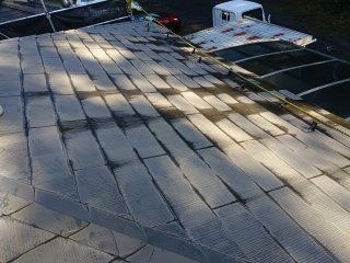 コロニアル屋根材の状態確認