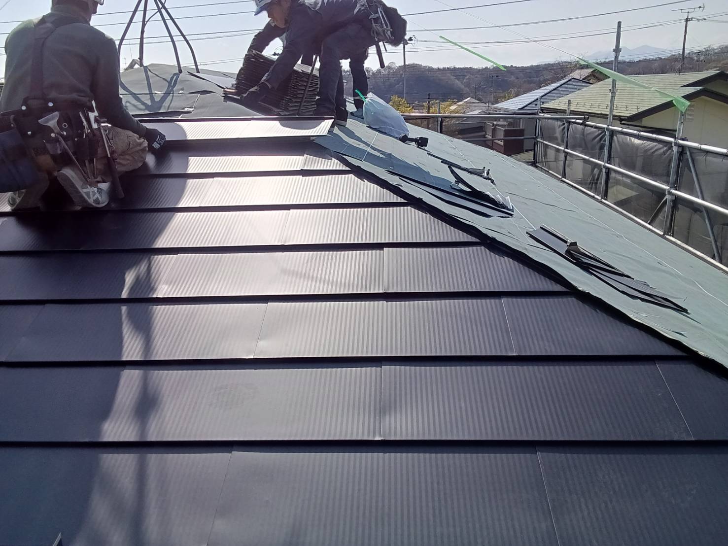 将監屋根施工