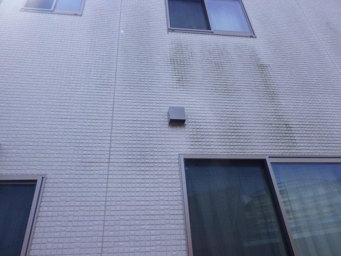 仙台市宮城野区小鶴の2階建てアパート外壁3